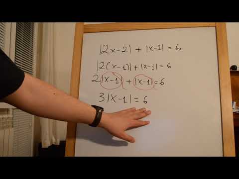 Видео: Модулни уравнения - уравнения с два модула. Тема за 7 клас