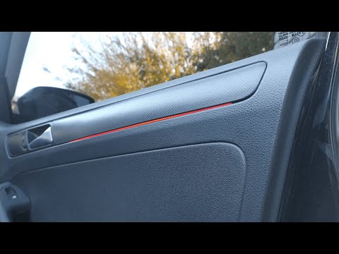 Видео: LED подсветка дверей (Ambient подсветка)VW Jetta 6