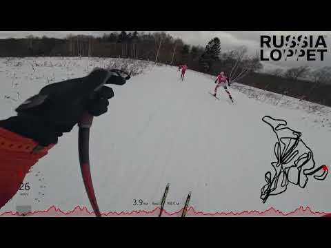 Видео: Московский лыжный марафон 2023 с GoPro в группе лидеров М