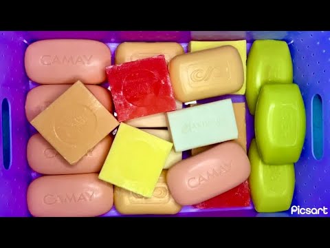 Видео: ASMR🔥🧼🔪Cutting dry soap ❤️🧡💛💚🤍Резка сухого,хрустящего мыла🎶🤤🫶🏻