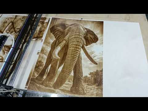 Видео: ЧПУ выжигатель.