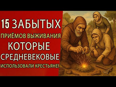 Видео: 15 забытых приёмов выживания, которые использовали средневековые крестьяне!