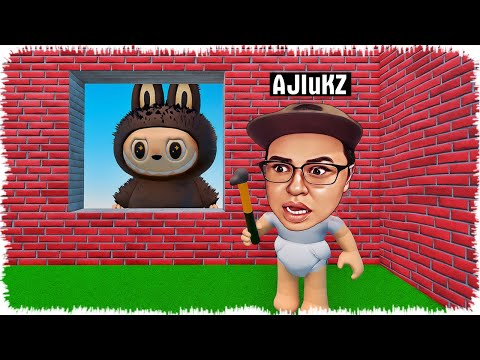 Видео: Үй салып Лабубу құбыжықтан қорғану керек | Әдемі үй салдым!