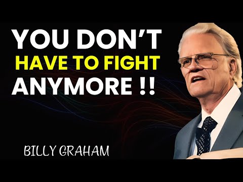 Видео: Вы сделали достаточно — теперь позвольте Богу поработать — Билли Грэм