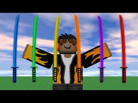 Видео: Я собрал все катаны в Roblox
