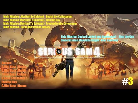Видео: SERIOUS SAM 4 #3 | В КОЛИЗЕУМЪТ В РИМ  #SeriousSam4