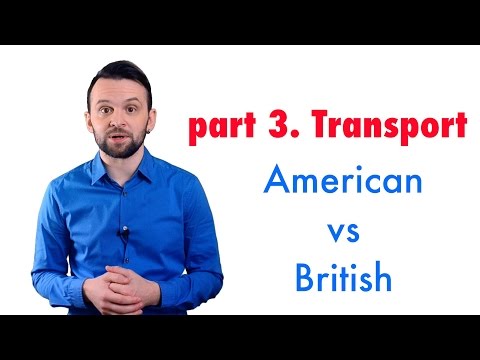 Видео: Британский или американский английский? Транспорт