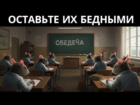 Видео: ✨Работай, плати счета и умри: крысиные бега начинаются ещё со школы✨