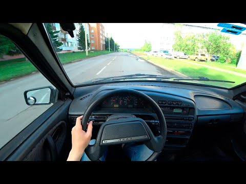 Видео: ЕДУ В МАГАЗИН НА ВАЗ 2114 - ВИД ОТ ПЕРВОГО ЛИЦА