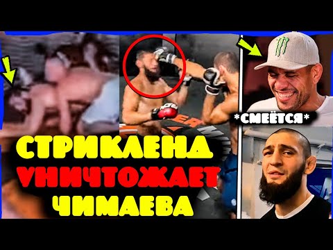 Видео: Хамзат Чимаев унижен Стриклендом на спарринге — Перейра отвечает!
