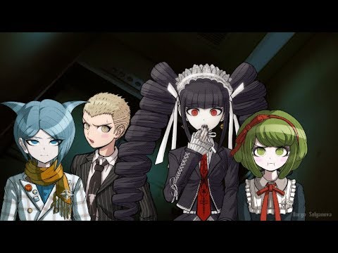 Видео: Danganronpa  - "Ситуация в лифте" (прикол)