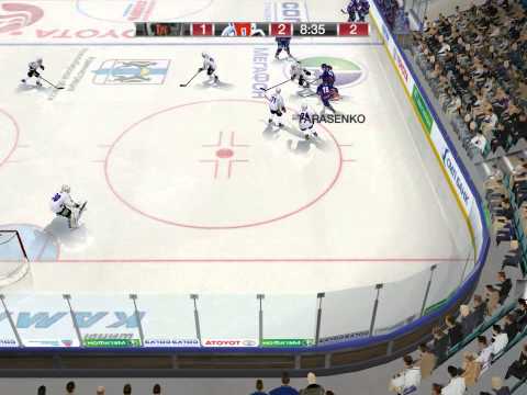 Видео: Прохождение КХЛ 12 игра 37