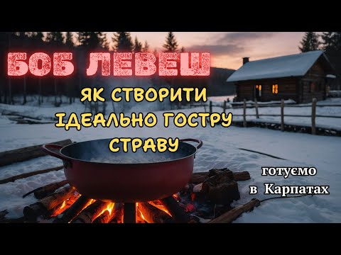 Видео: Боб Левеш  - легендарний гуляш з квасолі в казані на природі