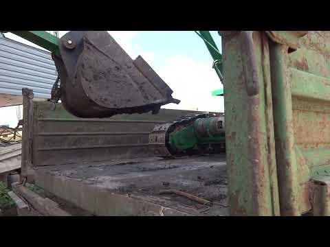 Видео: электро-гидравлический мини-экскаватор самодельный  10-я часть