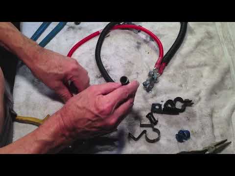 Видео: Полная замена аккумуляторного кабеля Honda Accord