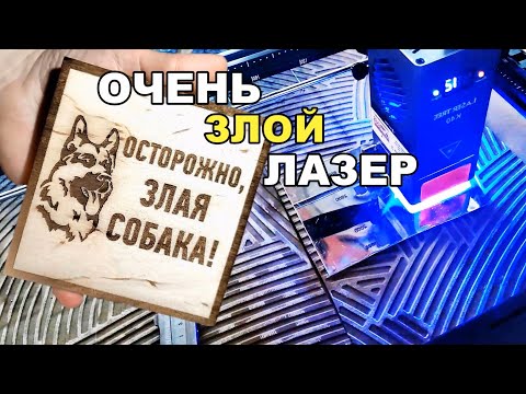 Видео: Диодный ЛАЗЕР 40 Ватт с Алиэкспресс / ТЕСТ LT-K40