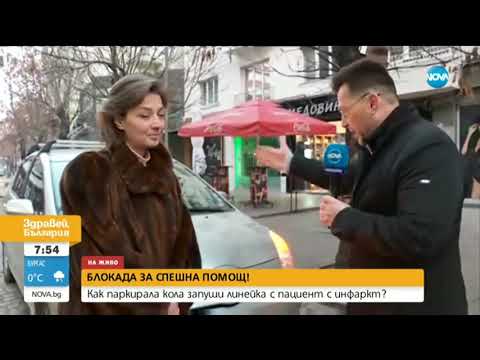 Видео: ЗАЛОЖНИК В ТРАФИКА: Кой блокира кола на „Спешна помощ” с пациент с инфаркт?