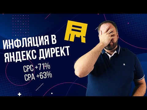 Видео: Инфляция в Яндекс Директ. Почему подорожали лиды.