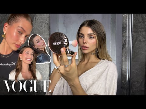 Видео: макияж Hailey Bieber's | секреты идеальной, сияющей кожи