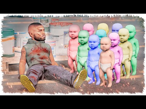 Видео: ӘКЕ ДЖОННИ ҚҰПИЯ БАЛАЛАРЫН ТАПТЫ (GTA V) джони жони