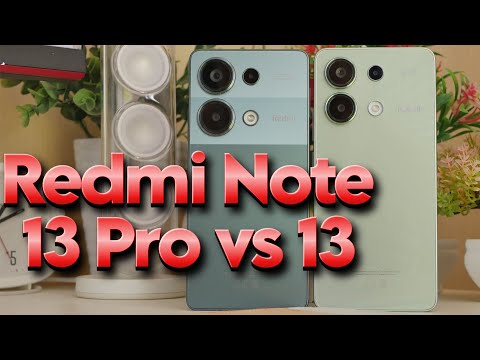 Видео: Redmi Note 13 Pro vs Redmi Note 13 - обзор и сравнение