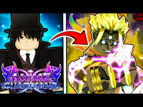 Видео: Я получил *НОВОГО* 0,01% СИЛЬНОГО Хаджуна в Anime Guardians Roblox!
