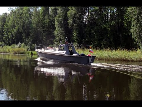 Видео: Катер "Бычок". Большой поход 2023. Серия 4 (От Свирицы до "Балтийца")