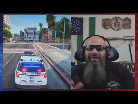 Видео: Полицейский США смотрит LSPDFR ( Мод для копов в GTA V )@Stevethegamer55