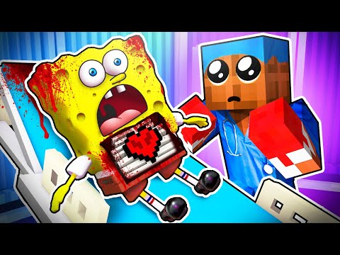 Видео: 😱 ЧТО ПРОИЗОШЛО С ГУБКОЙ БОБОМ?! Сможет Ли *ГЛУПЫЙ* ЛЁНЯ ему ПОМОЧЬ в Майнкрафт ?! ВЛАДУС