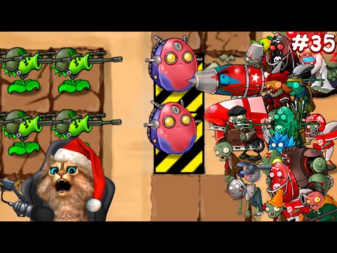 Видео: Растения против Зомби - Горох снайпер ⚡ Plants vs Zombies Fusion #35 ПвЗ PvZ Весёлый Кот
