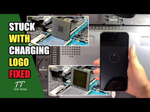 Видео: Samsung Galaxy A50 завис на логотипе зарядки и не включается. Руководство по замене процессора | ...