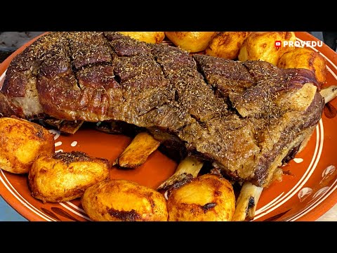 Видео: Томленые говяжьи ребра. Рецепт из чайханы Карвон Сарой. Узбекистан