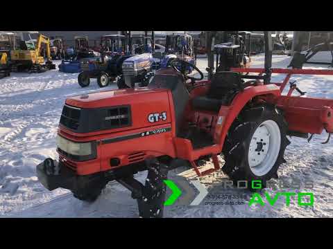 Видео: Трэш обзор KUBOTA GT3 смотрите описание и цены под видео японский синий трактор мульт