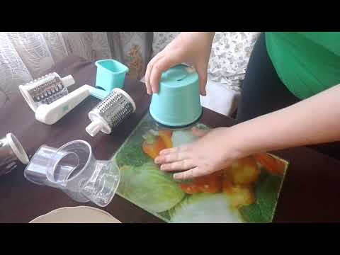 Видео: Обзор на тёрку Tabletop Drum Grater #терка #обзор #обзоры #обзорныйканал #обз