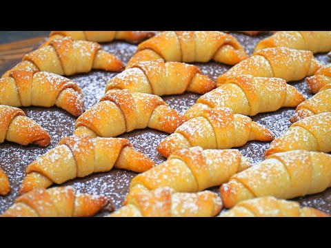 Видео: ВКУСНО - НЕ ЗНАЧИТ ДОРОГО!  РОГАЛИКИ к ЧАЮ РЕЦЕПТ | Кулинарим с Таней