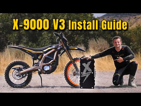 Видео: Руководство по установке EBMX X-9000 V3 Surron Ultra Bee