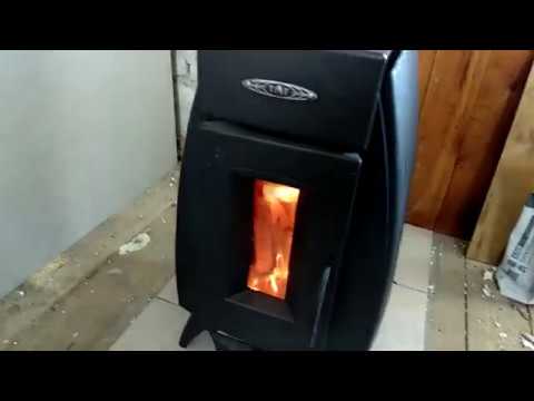 Видео: Самоизоляция на даче. Ставим печь огонь батарея 5.