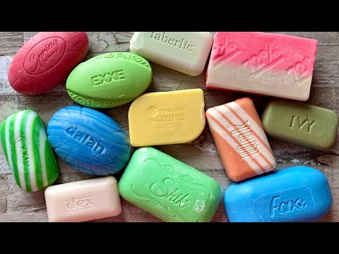 Видео: ASMR Soap cutting | Soap Carving|Резка мыла  | ASMR
