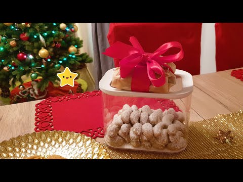 Видео: Ванильное Ореховое печенье!Vanillenkipferl!