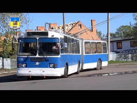 Видео: Черкасский троллейбус- Улица Рустави, Поминальный день 09.05.2021