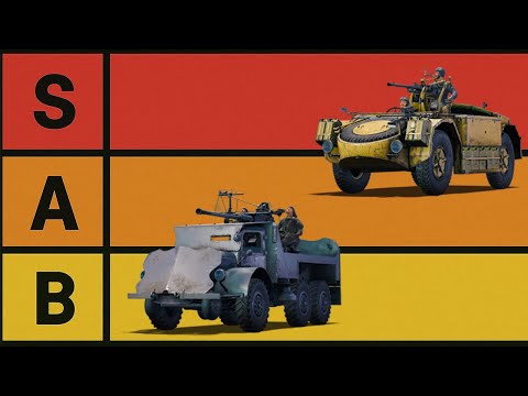 Видео: Рейтинг ВСЕХ СЗС в War Thunder — Часть 1