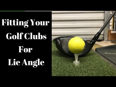 Видео: Подгонка клюшек для гольфа под нужный угол