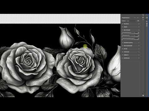 Видео: Прорисовка картинки для гравировки