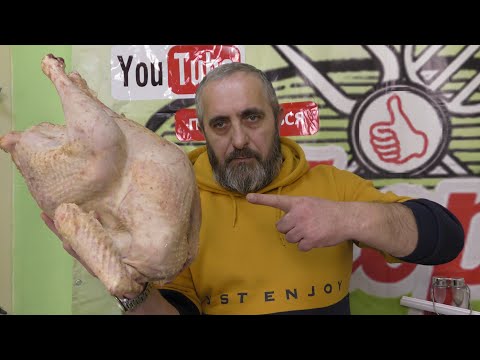 Видео: Как приготовить индейку в тандыре, Страус, не Страус, вкусный рецепт индейки