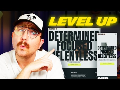 Видео: Мастер-макеты веб-сайтов менее чем за 10 минут (Видео 1)