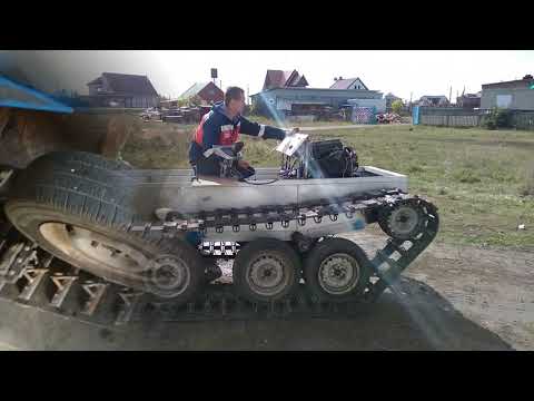 Видео: Самодельный гусеничный вездеход РАШЕР.