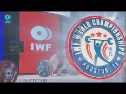 Видео: Тяжелая атлетика. Чемпионат Мира 2015 г. Мужчины до 94 кг.