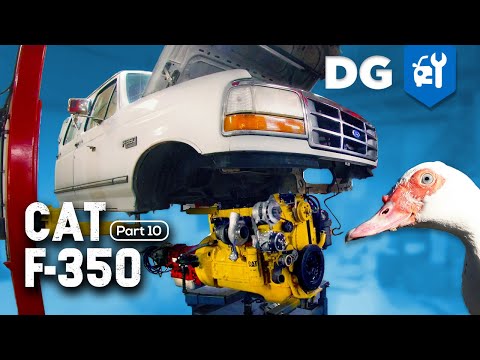 Видео: Заставляем автобусный двигатель CAT 3126 думать как Powerstroke | #FTreeKitty [EP10]