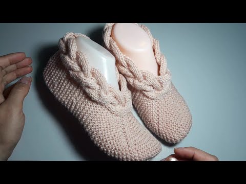 Видео: Следочки с косами на двух спицах/Traces with braids on two knitting needles.#вяжем  #следкибезшва