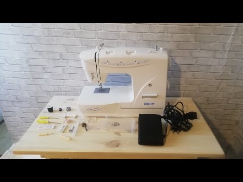 Видео: Начинаем шить на швейке DEXP SM-3500W, замена иглы, заправка нити, проблемы